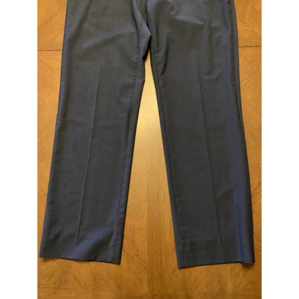 Brooks Brothers Men's Classic fit Dress Pants 34x30.5 Blue Wool blend - Picture 7 of 16